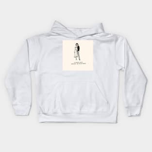 A WOMAN CAN BE WHATEVER THE FUCK SHE WANTS Kids Hoodie